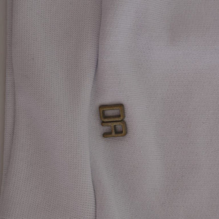 Daniele Alessandrini White Pullover Hodded Cotton Sweater