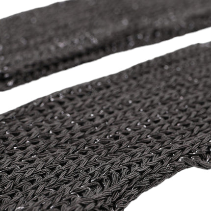 Dolce & Gabbana Gray Viscose Knitted Finger Less Gloves