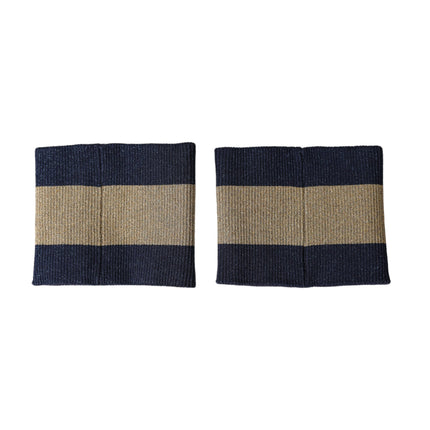 Dolce & Gabbana Black Gold Logo Star 84 Viscose Wristband