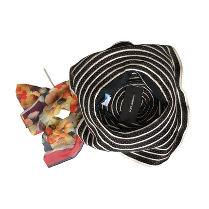 Dolce & Gabbana Multicolor Fantasy Wide Brim Floppy Hat