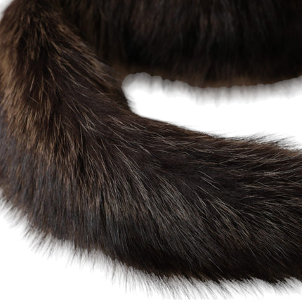 Dolce & Gabbana Women Brown Raccoon Fur Bucket Hat