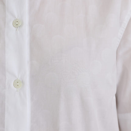 Dolce & Gabbana White Collared Short Sleeve Polo Shirt Top