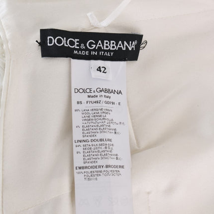 Dolce & Gabbana Multicolor Sequined Stretch Bustier Top