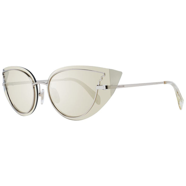 Police Gold Metal Sunglasses