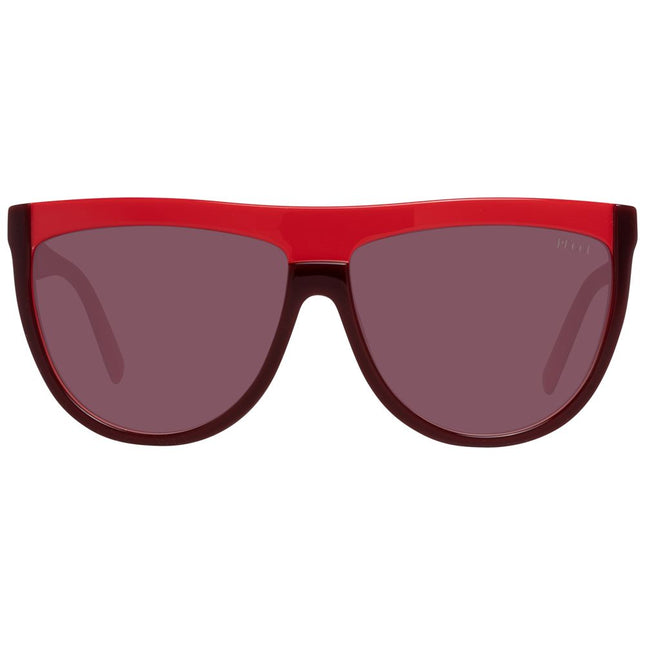 Emilio Pucci Burgundy Plastic Sunglasses