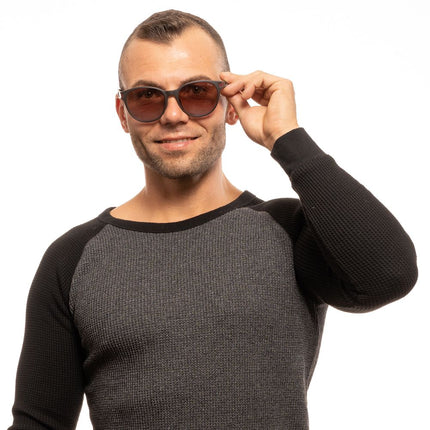 BMW Brown Plastic Sunglasses