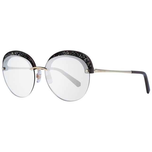 Swarovski Gold Metal & Plastic Sunglasses