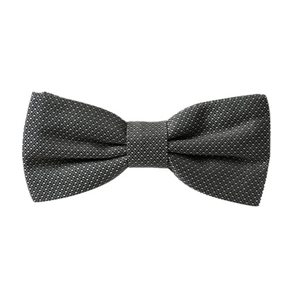 Dolce & Gabbana Gray Silk Patterned Adjustable Neck Men Papillon Bow Tie