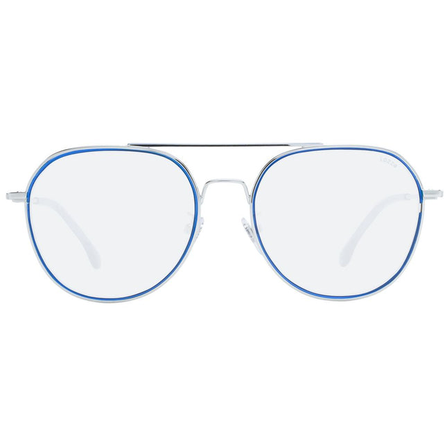 Lozza Gray Metal Sunglasses