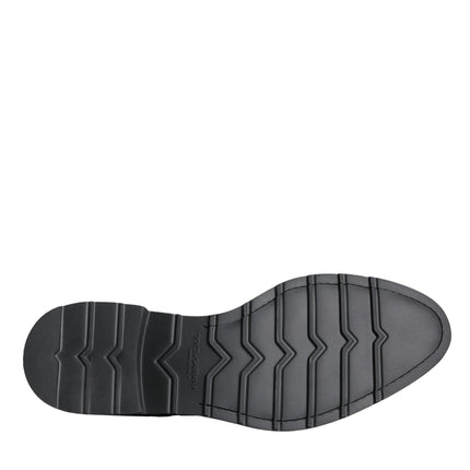 Dolce & Gabbana Black Suede Sicilia Lace Up Formal Shoes