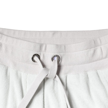 Dolce & Gabbana White Nylon Jogger Sweatpants Pants