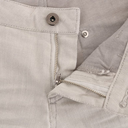Costume National White Cotton Stretch Slim Jeans