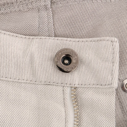 Costume National White Cotton Stretch Slim Jeans