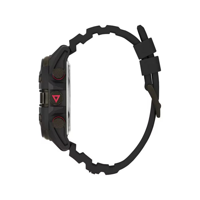 Guess Black Resin Sport Watch