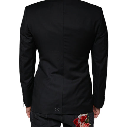 Dolce & Gabbana Black MARTINI Bee Single Breasted Blazer
