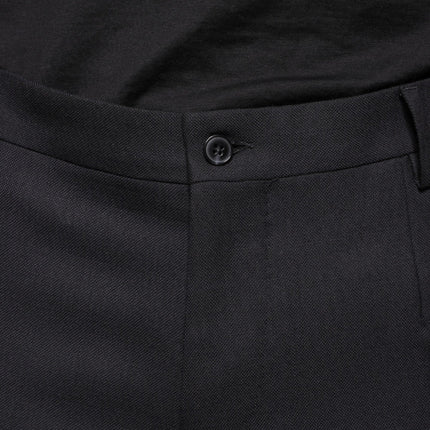 Dolce & Gabbana Black Wool Skinny Dress Formal Pants