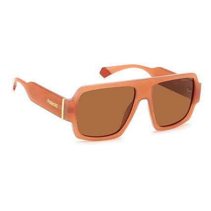 Polaroid Pink Resin Sunglasses