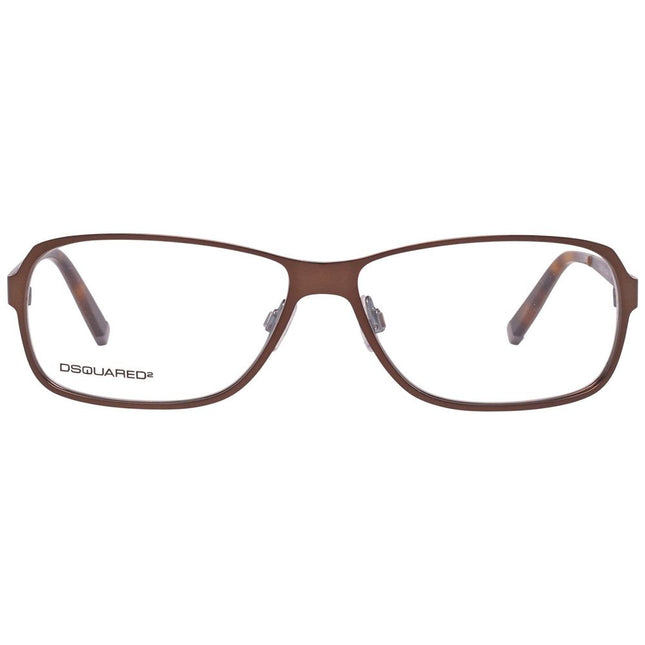 Dsquared² Brown Metal Glasses (Frames)