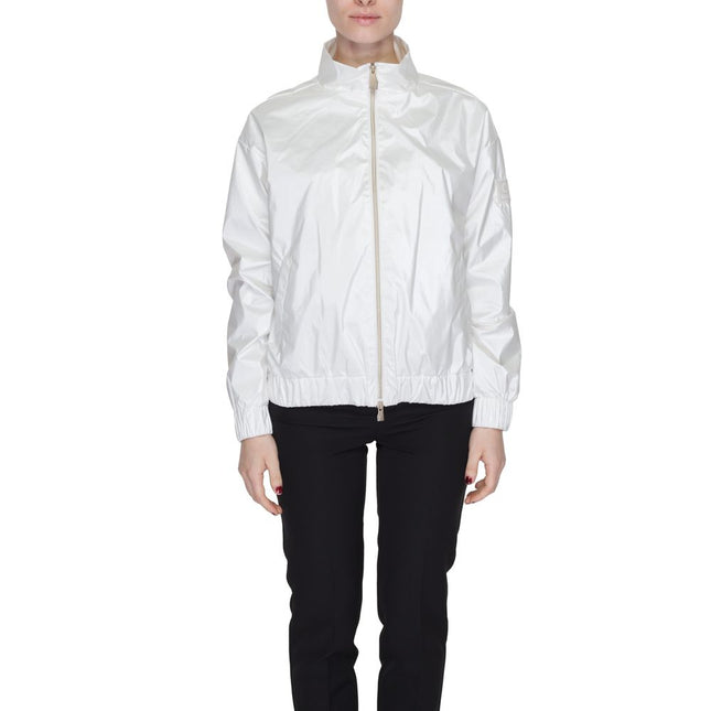Suns White Polyester Shell Jacket