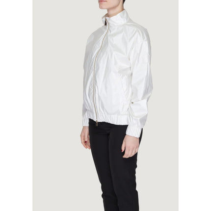 Suns White Polyester Shell Jacket