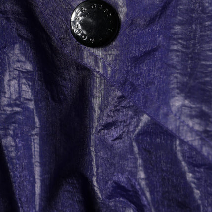 Dolce & Gabbana Blue Cotton Stretch Full Zip Bomber Jacket