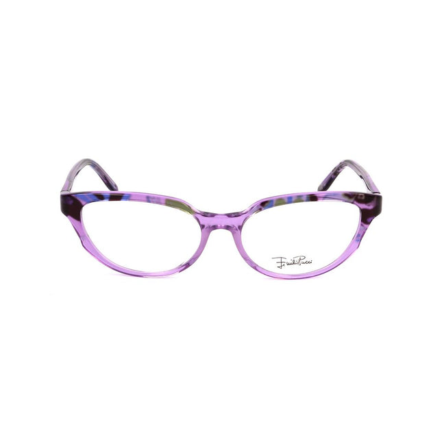 Emilio Pucci Purple Plastic Glasses (Frames)