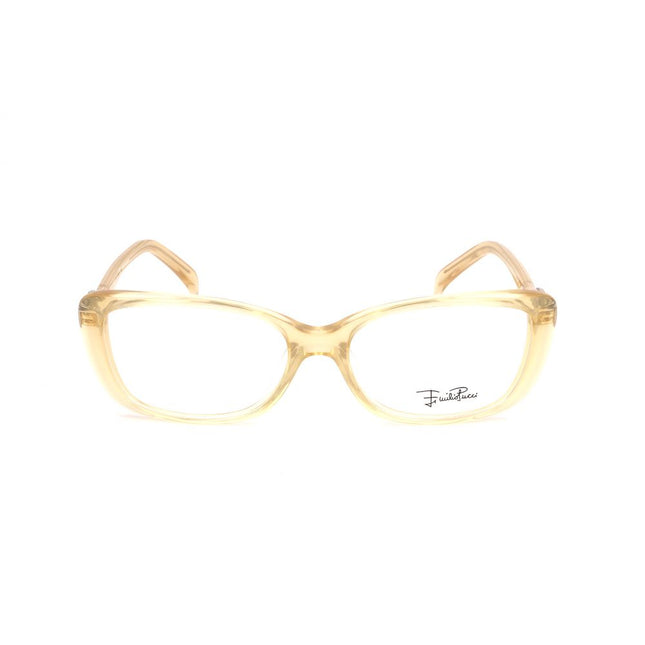 Emilio Pucci Orange Plastic Glasses (Frames)