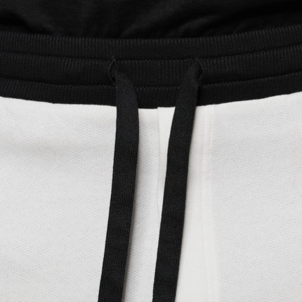Dolce & Gabbana White Cotton Slim Men Jogger Sweatpants Pants