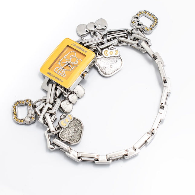 Chronotech Silver Stainless Steel Dress Watch