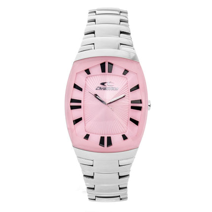 Chronotech Silver Stainless Steel Dress Watch