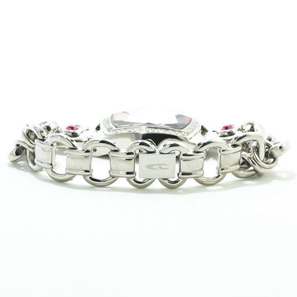 Chronotech Silver Stainless Steel Bracelet Watch