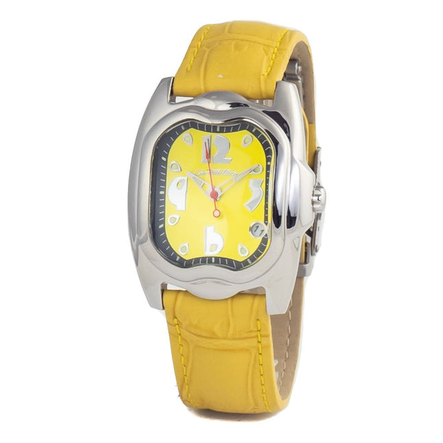 Chronotech Bicolor Leather Dress Watch