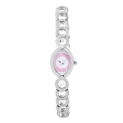 Chronotech Silver Stainless Steel Bracelet Watch