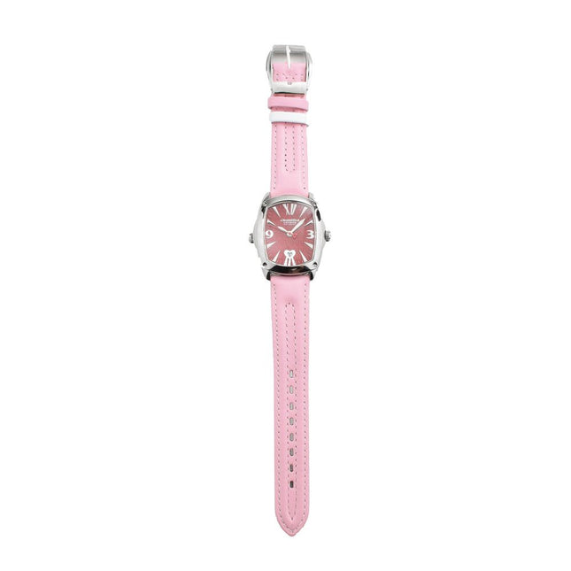 Chronotech Multicolor Leather Dress Watch