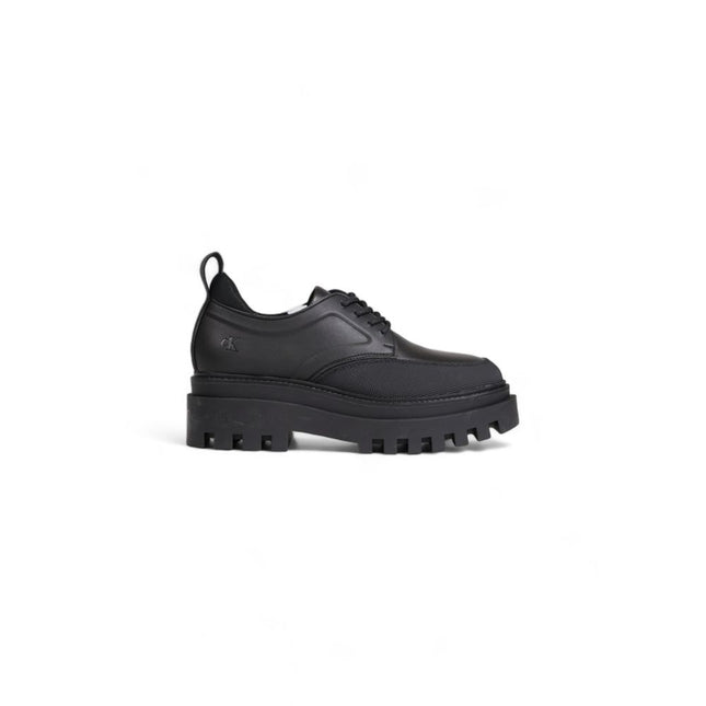 Calvin Klein Jeans Black Polyethylene Platform Pumps
