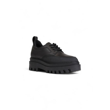 Calvin Klein Jeans Black Polyethylene Platform Pumps