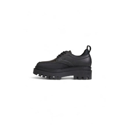 Calvin Klein Jeans Black Polyethylene Platform Pumps