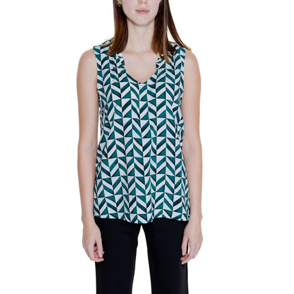 Street One Bicolor Viscose Tank Tops