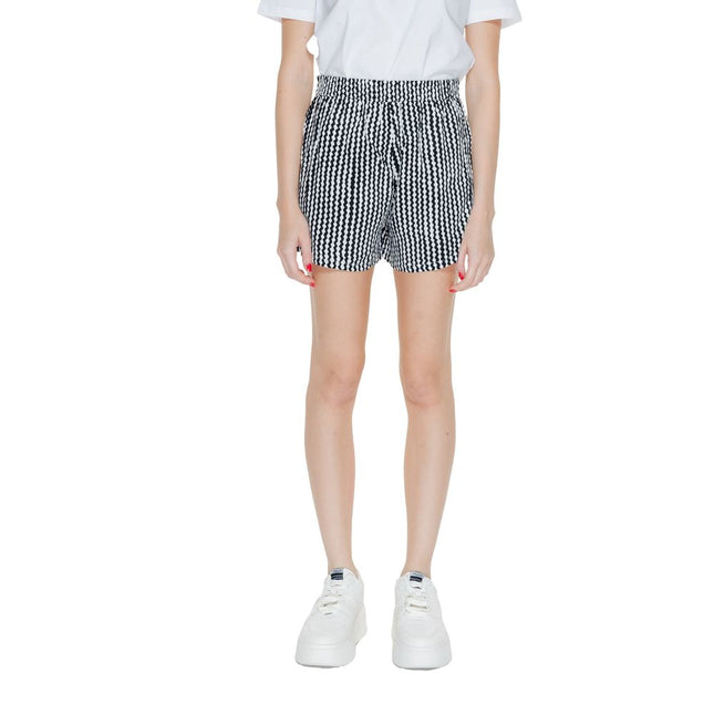 Only Black Viscose Shorts