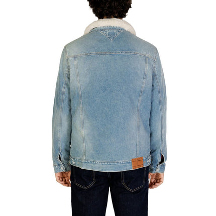 Tommy Hilfiger Jeans Light Blue Cotton Denim Jacket