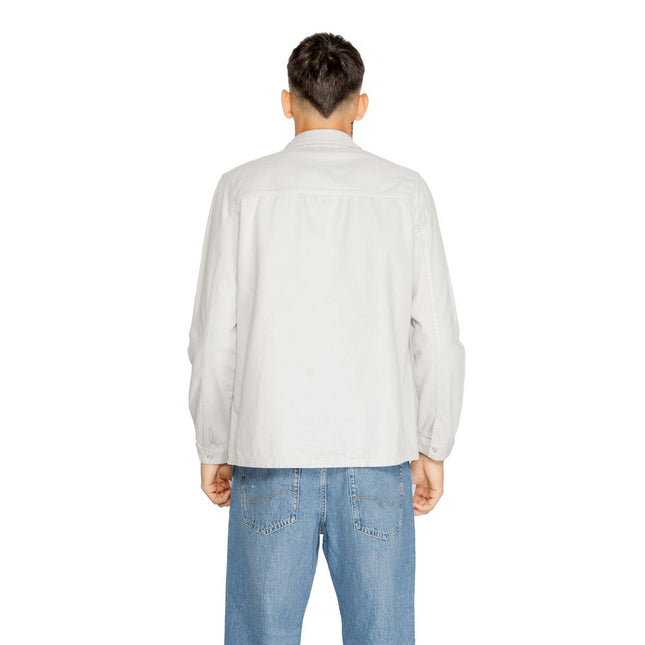 Antony Morato Gray Cotton Dress Shirt