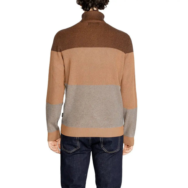 Hamaki-Ho Brown Viscose Turtleneck Hamaki-Ho