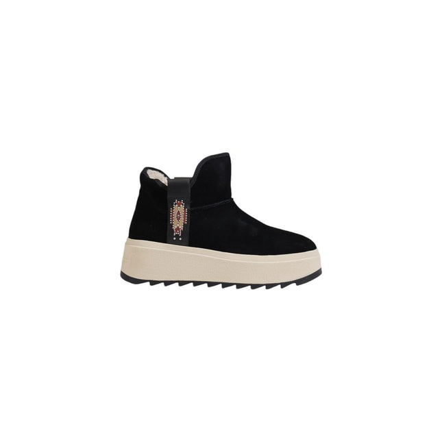 ASH Black Suede Leather Ankle Boots