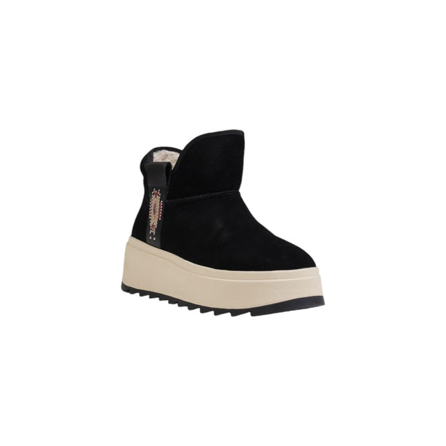 ASH Black Suede Leather Ankle Boots