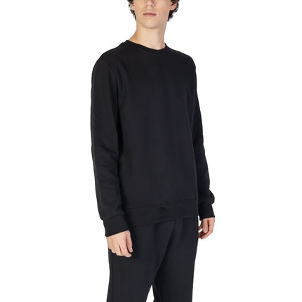 Underclub Black Cotton Sweatshirt