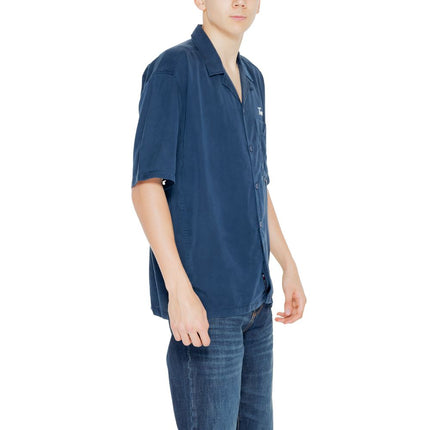 Tommy Hilfiger Jeans Blue Lyocell Shortsleeve Shirt
