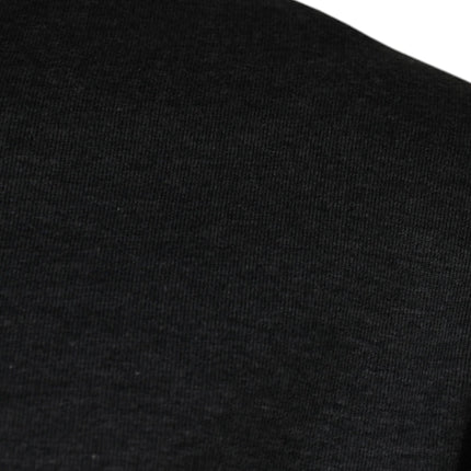 Dolce & Gabbana Dark Gray Camouflage Crew Neck T-shirt