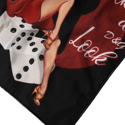 Dolce & Gabbana White Graphic Print Cotton Crew Neck T-shirt