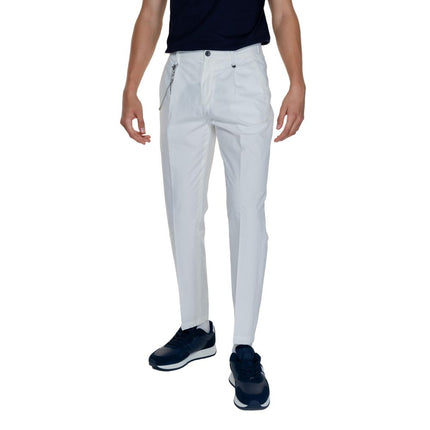 Antony Morato White Cotton Casual Pants
