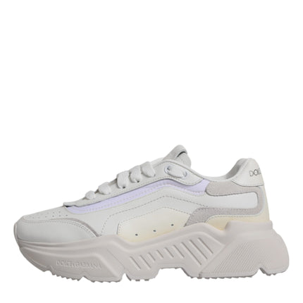 Dolce & Gabbana White Daymaster Low Top Sneakers Shoes